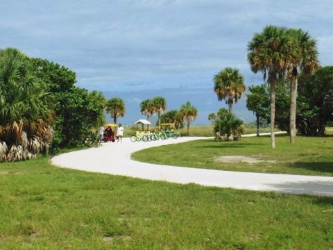 Biking at Fort DeSoto Park