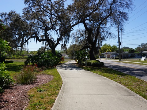 Florida Bike Trails, Druid Road Trail, Pinellas Trail Loop