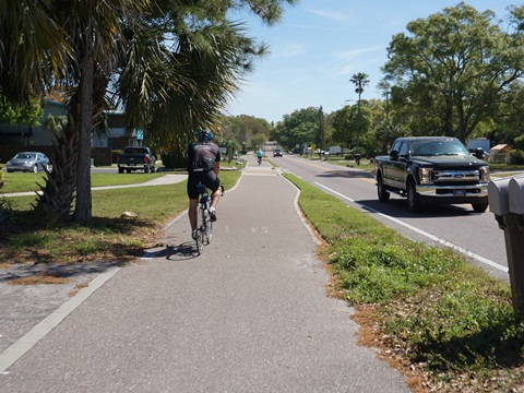 Florida Bike Trails, Druid Road Trail, Pinellas Trail Loop