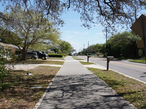 Florida Bike Trails, Druid Road Trail, Pinellas Trail Loop