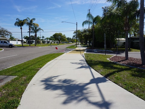 Florida Bike Trails, Druid Road Trail, Pinellas Trail Loop