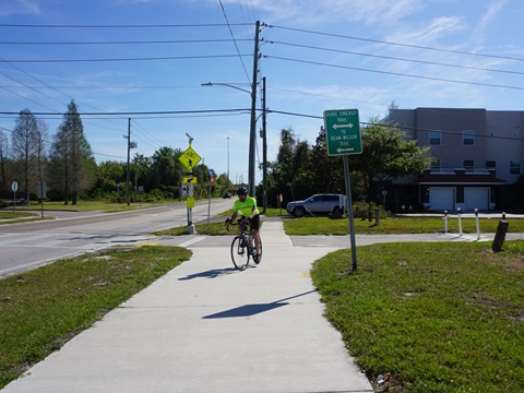 Florida Bike Trails, Druid Road Trail, Pinellas Trail Loop