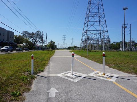 Florida Bike Trails, Druid Road Trail, Pinellas Trail Loop