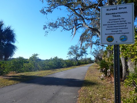 Florida Bike Trails, Elfers Spur Recreational Trail