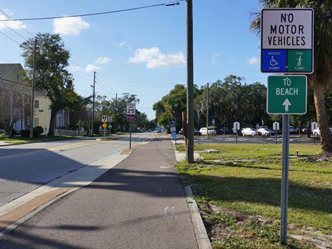 Florida Bike Trails, Memorial Causeway Trail, Clearwater