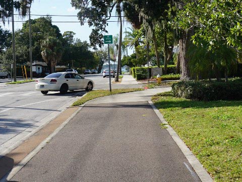 Florida Bike Trails, Memorial Causeway Trail, Clearwater