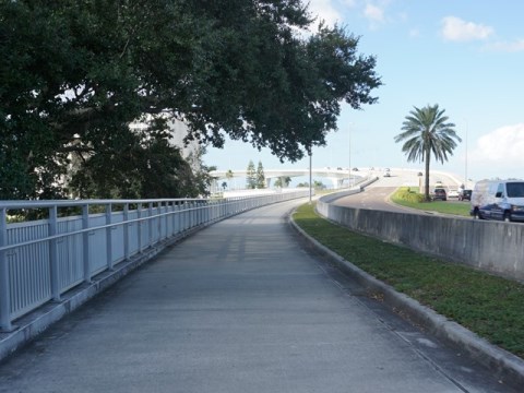 Florida Bike Trails, Memorial Causeway Trail, Clearwater