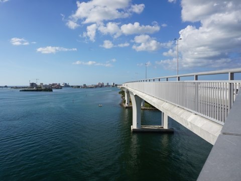 Florida Bike Trails, Memorial Causeway Trail, Clearwater