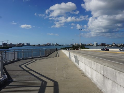 Florida Bike Trails, Memorial Causeway Trail, Clearwater