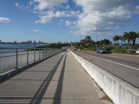 Florida Bike Trails, Memorial Causeway Trail, Clearwater