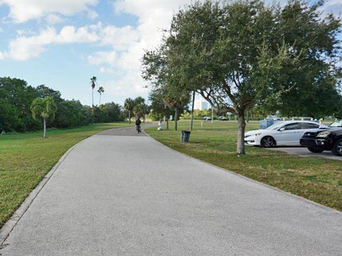 Florida Bike Trails, Memorial Causeway Trail, Clearwater