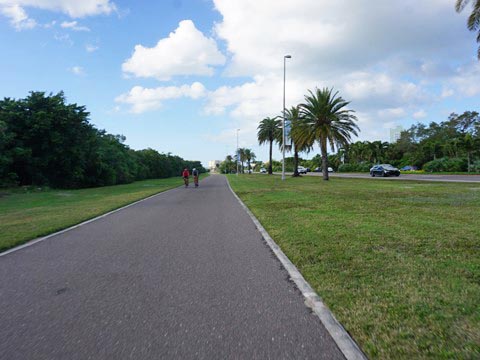 Florida Bike Trails, Memorial Causeway Trail, Clearwater