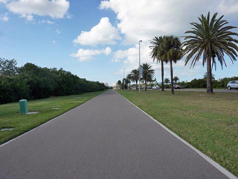 Florida Bike Trails, Memorial Causeway Trail, Clearwater