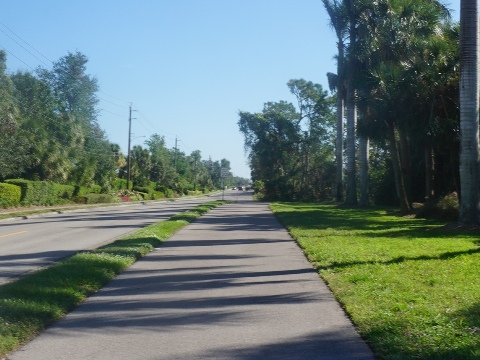 North Port Connector, Venice Legacy Trail to North Port FL biking