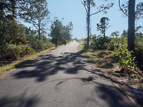 North Port Connector, Venice Legacy Trail to North Port FL biking