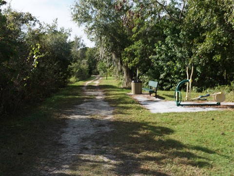 Florida Bike Trails, Oldsmar Trail, Mobbly Beach