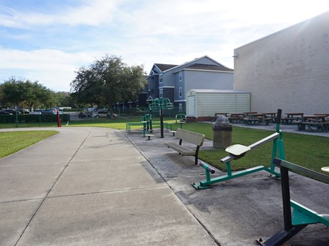 Florida Bike Trails, Oldsmar Trail, Cypress Forest Park