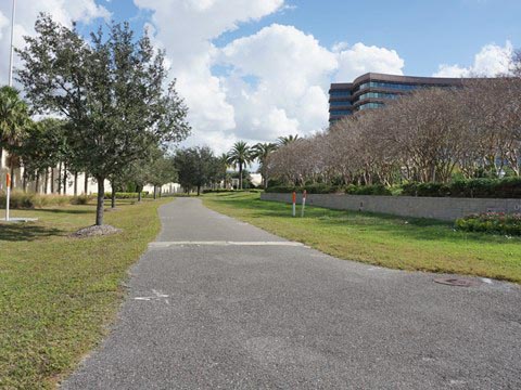 Florida Bike Trails, Skyway Park Trail, Veterans Memorial Trail, Tampa