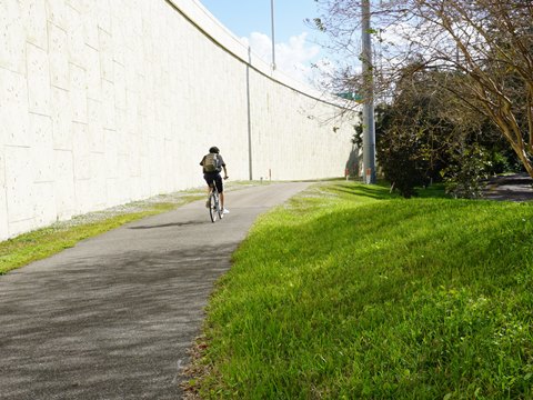 Florida Bike Trails, Skyway Park Trail, Veterans Memorial Trail, Tampa