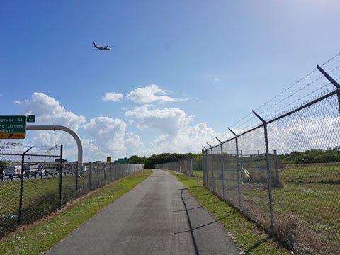 Florida Bike Trails, Skyway Park Trail, Veterans Memorial Trail, Tampa