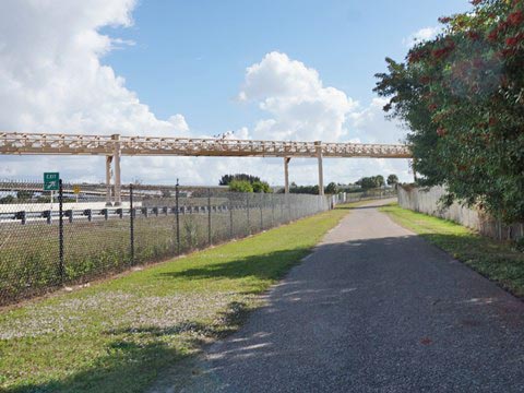 Florida Bike Trails, Skyway Park Trail, Veterans Memorial Trail, Tampa