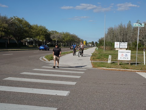 Florida Bike Trails, Starkey Blvd. Trail, Florida Coast to Coast Trail