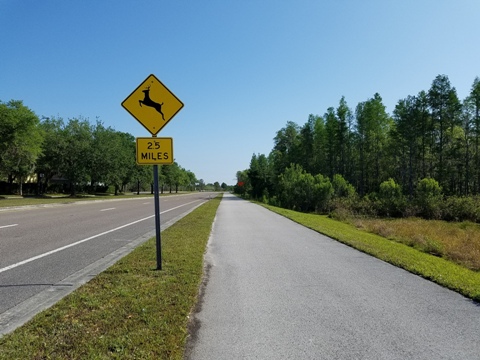 Florida Bike Trails, Starkey Blvd. Trail, Florida Coast to Coast Trail