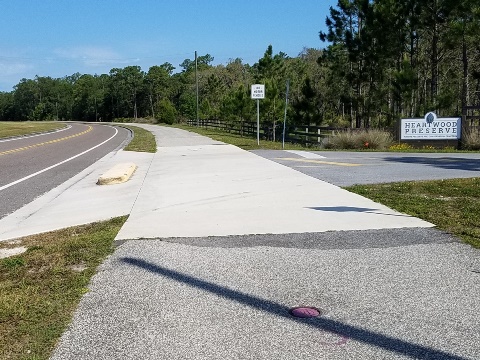 Florida Bike Trails, Starkey Blvd. Trail, Florida Coast to Coast Trail