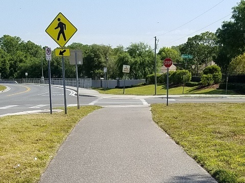 Florida Bike Trails, Starkey Blvd. Trail, Florida Coast to Coast Trail