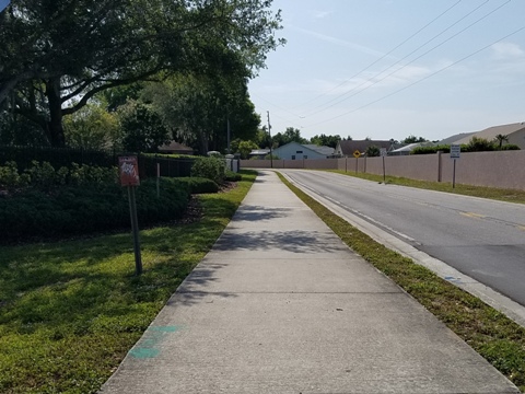 Florida Bike Trails, Starkey Blvd. Trail, Florida Coast to Coast Trail