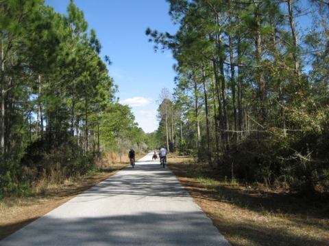 Florida Bike Trails, Starkey Wilderness Trail