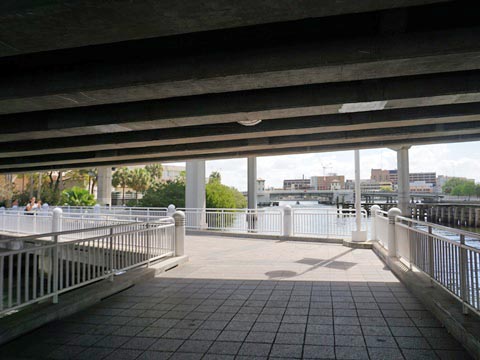 Florida Bike Trails, Tampa Riverwalk