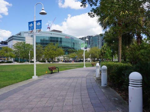 Florida Bike Trails, Tampa Riverwalk