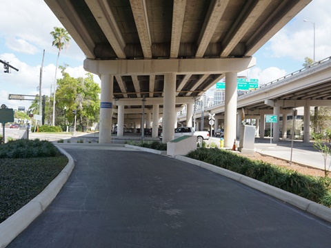 Florida Bike Trails, Tampa, Selmon Greenway