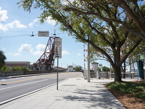 Florida Bike Trails, Tampa Riverwalk, University of Tampa