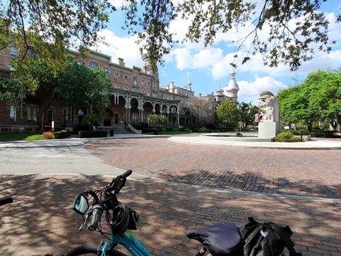 Florida Bike Trails, Tampa Riverwalk, University of Tampa