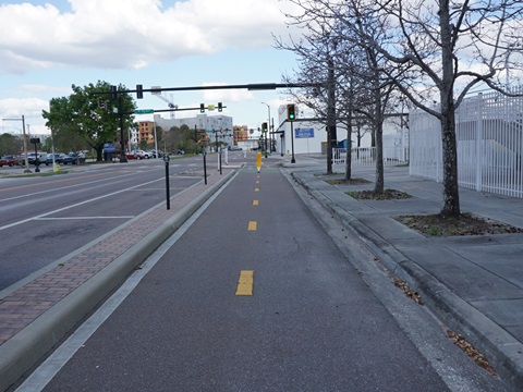 Florida Bike Trails, Tampa, street