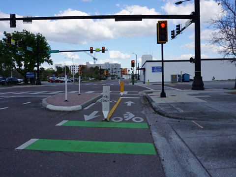 Florida Bike Trails, Tampa, street