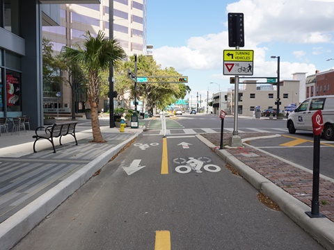 Florida Bike Trails, Tampa, street