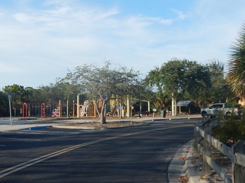 Venetian Water Way Trail, Venice FL biking