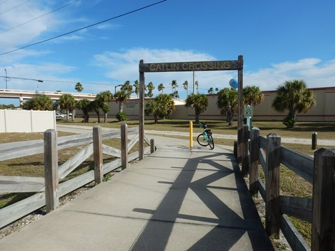 Venetian Water Way Trail, Venice FL biking