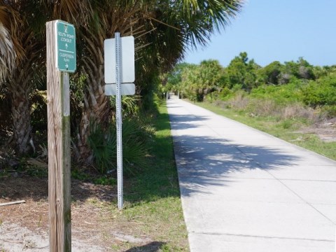 Venice Legacy Trail, Venice FL biking, Caspersen Beach