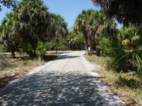 Venice Legacy Trail, Venice FL biking, Caspersen Beach