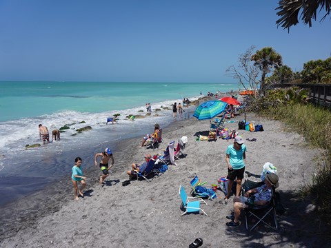 Venice Legacy Trail, Venice FL biking, Caspersen Beach