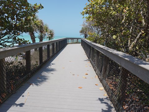 Venice Legacy Trail, Venice FL biking, Caspersen Beach