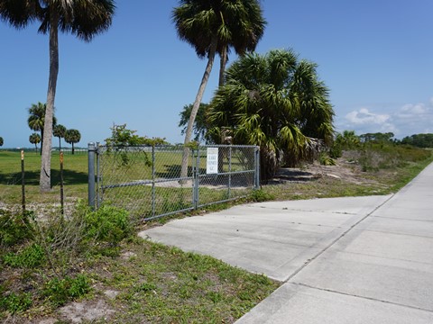 Venetian Water Way Trail, Venice FL biking