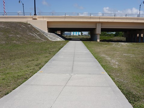 Venice Legacy Trail, Venice FL biking, Circus Bridge