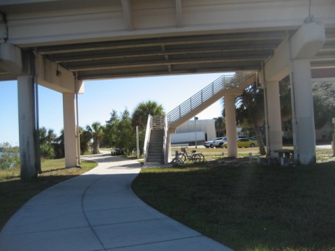 Venetian Water Way Trail, Venice FL biking