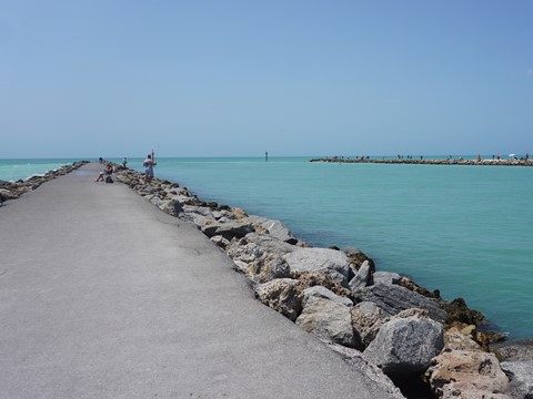 Venice Legacy Trail, Venice FL biking, South Jetty