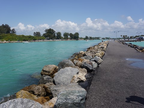 Venice Legacy Trail, Venice FL biking, South Jetty